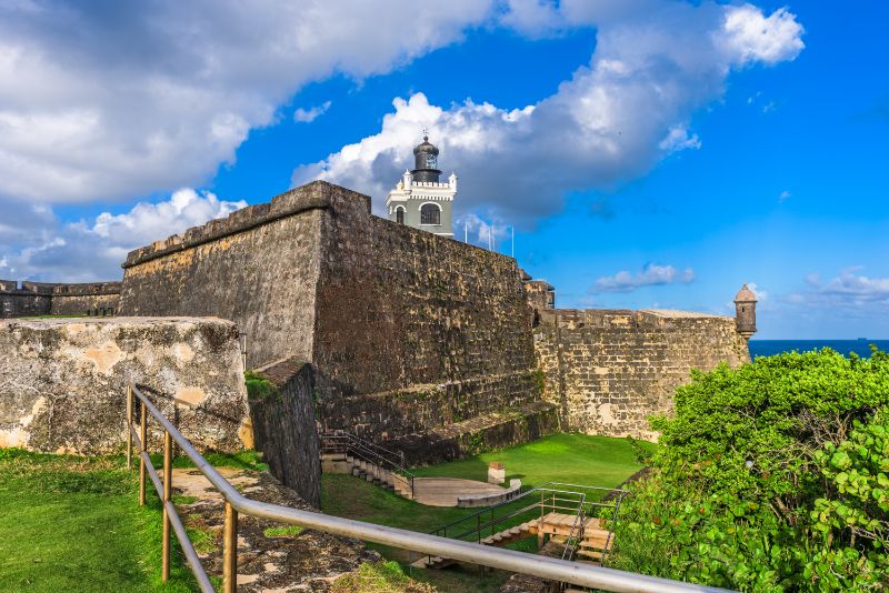 Castillo San Felipe del Morro at San Juan Puerto Rico